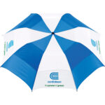 58" Vented Auto Open Folding Golf Umbrella - Image 3
