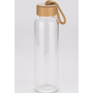 Sona 22oz RPET Reusable Bottle w/ FSC® 100% Bamboo Lid