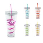 Swirl Straw Tumbler