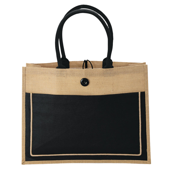 Camden Jute Tote - Image 5