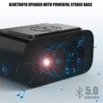 Digital Led Clock Wireless Charger Bluetooth Speaker - Image 2