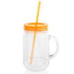 Classic Double-Wall Mason Jar Acrylic Cup 20oz - Image 8