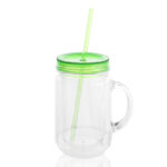 Classic Double-Wall Mason Jar Acrylic Cup 20oz - Image 7
