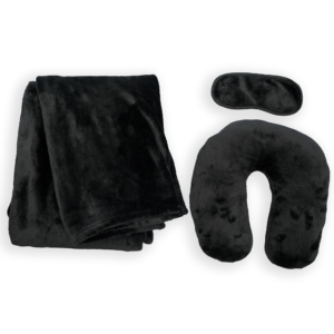 3-Piece Travel Pillow & Blanket Set