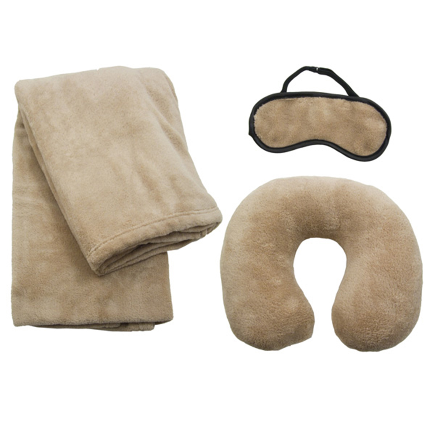 3-Piece Travel Pillow & Blanket Set - Image 3