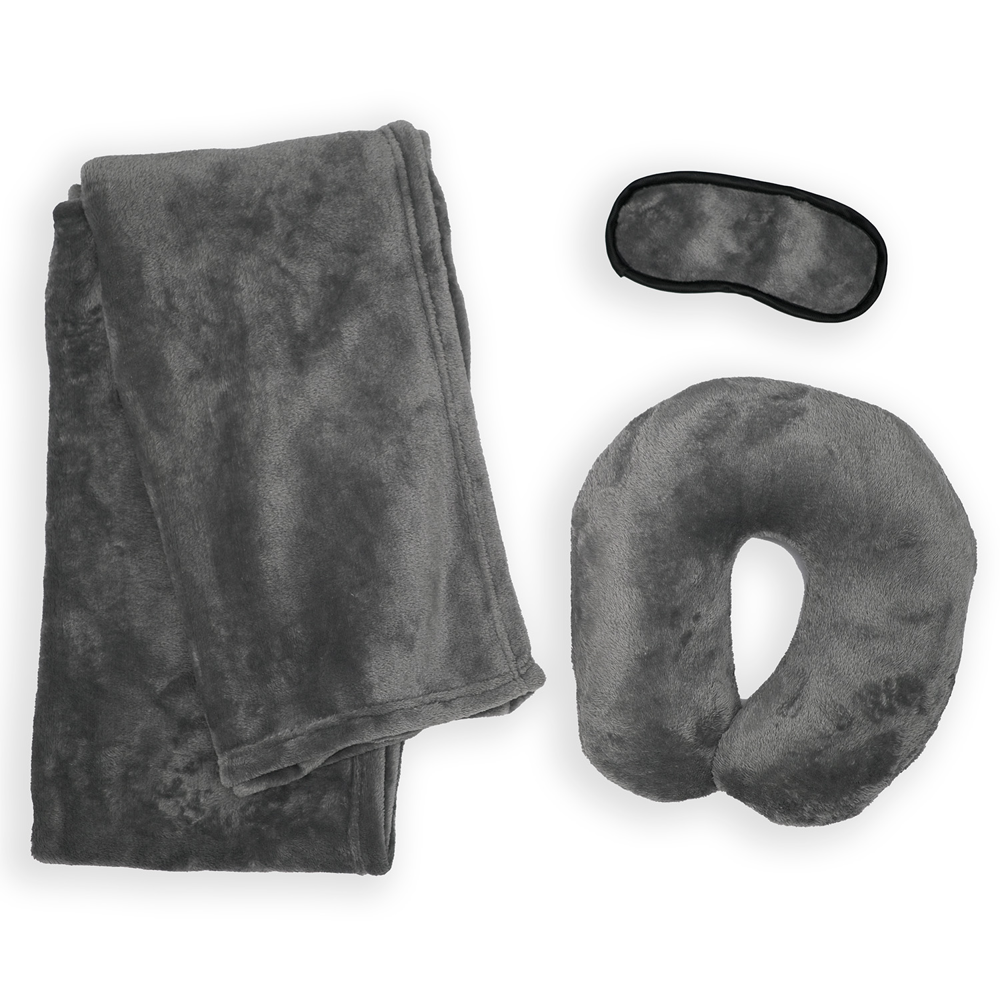 3-Piece Travel Pillow & Blanket Set - Image 4