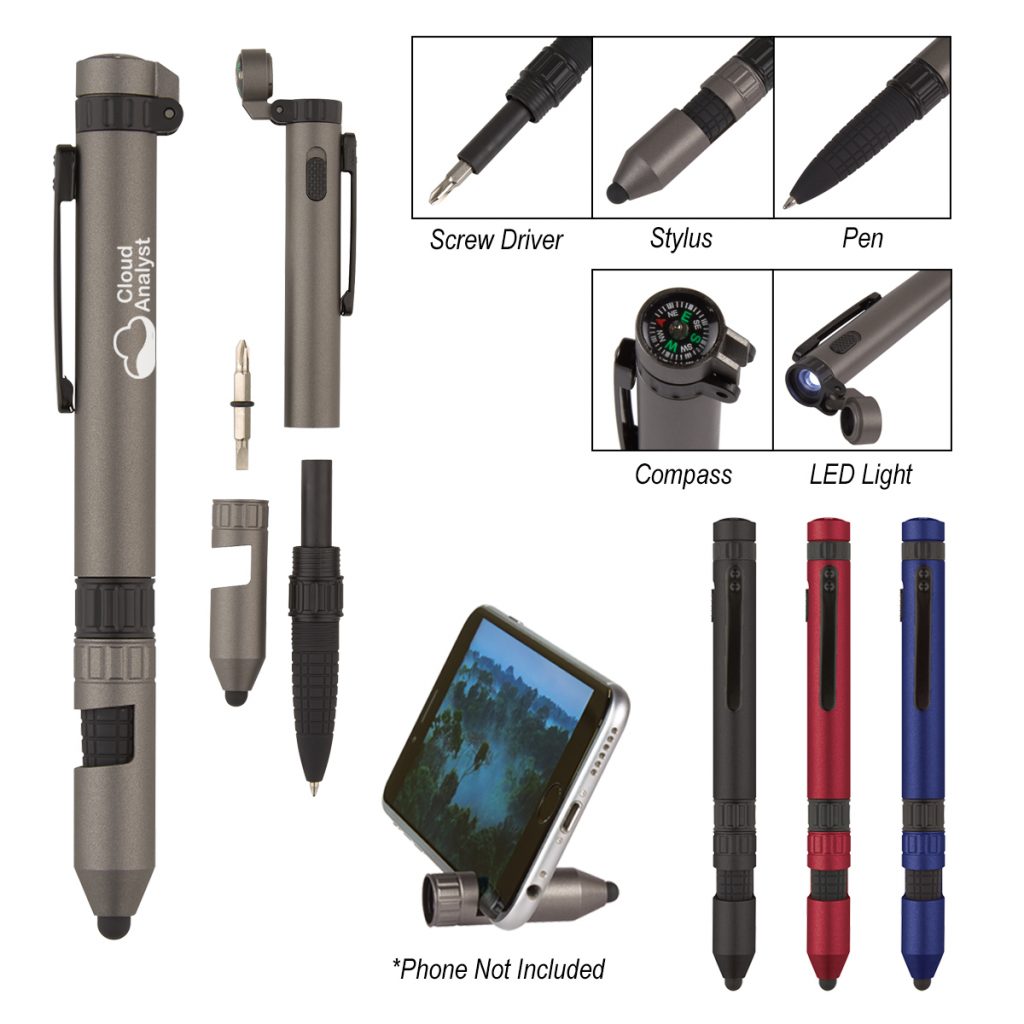 6-In-1 Quest Multi Tool Pen - Primary Distributors LTD.