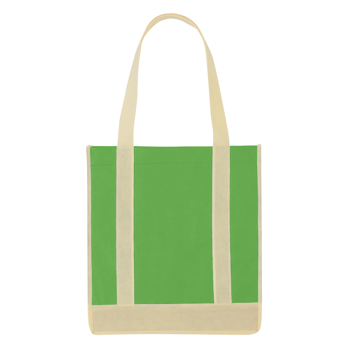 Two Tone Shopper Tote Bag - Primary Distributors LTD.