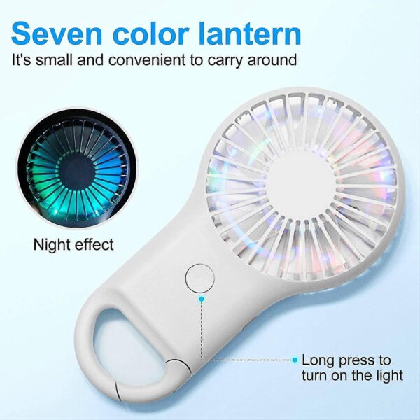 Portable Dual-Use Hand Fan - Image 2