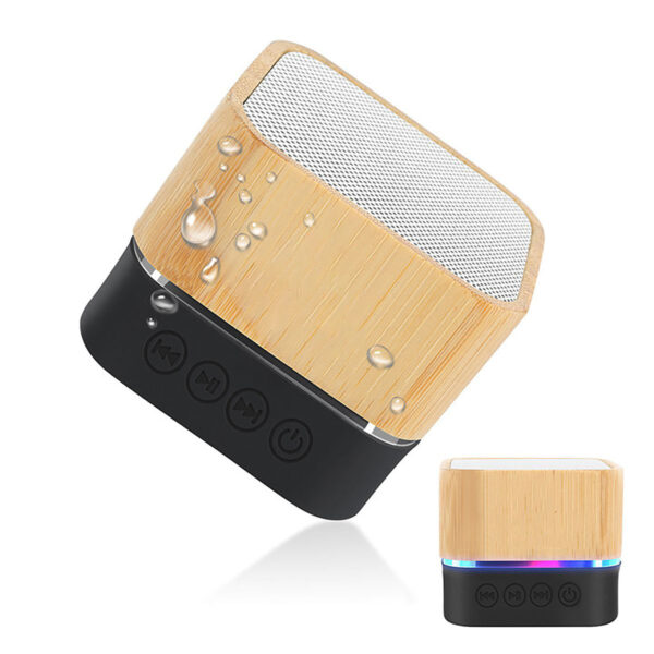 Waterproof Bamboo Wireless Speaker