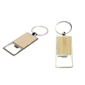 Rectangular Bamboo Bottle Opener