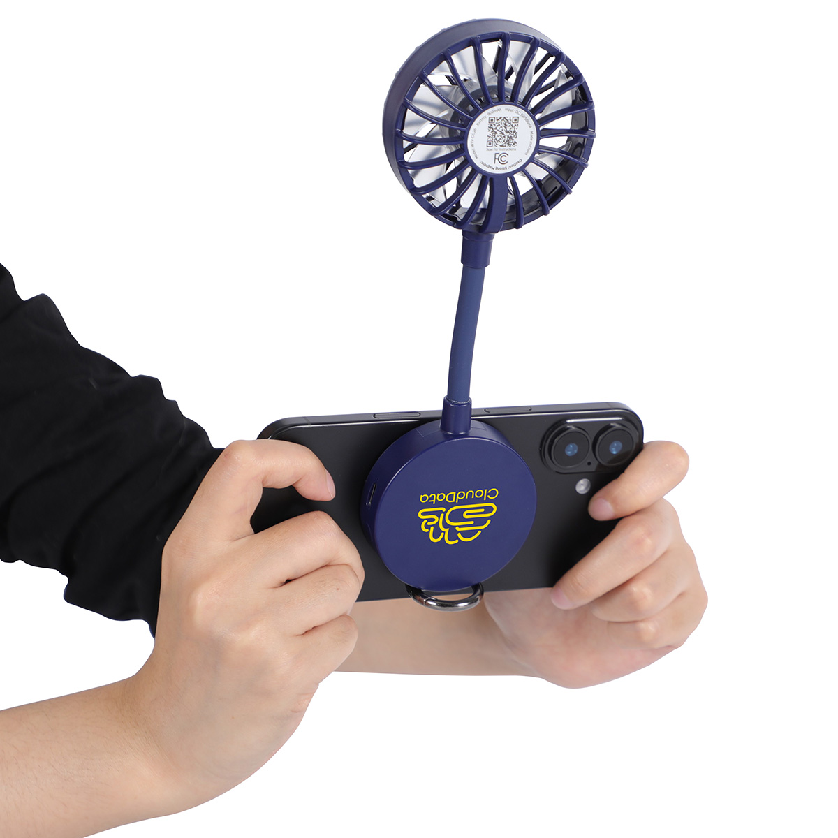 Cool Clip Rechargeable Portable Fan with Magnet Base - Image 5