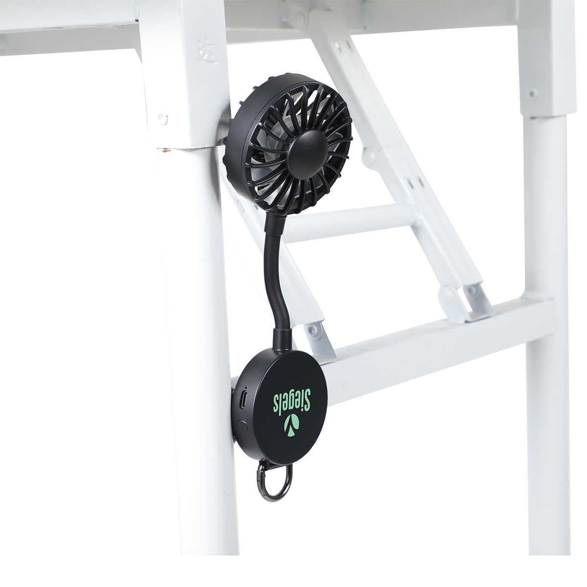 Cool Clip Rechargeable Portable Fan with Magnet Base - Image 3