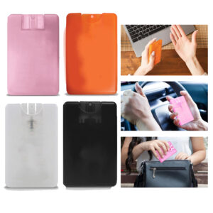 Credit Card Style Antibacterial Hand Sanitizer Spray