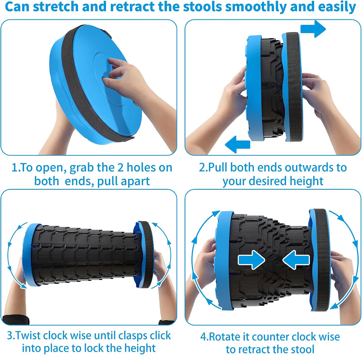 Portable Folding Stool - Image 3